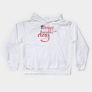 valentines day by chakibium Kids Hoodie